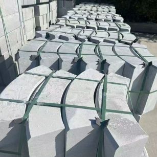 萍乡 芝麻灰弧形路沿石