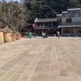 萍乡仿古石铺装效果