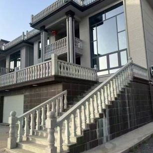 萍乡 芝麻白别墅阳台栏杆，楼梯栏杆