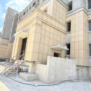 萍乡 黄金麻干挂，工地实拍