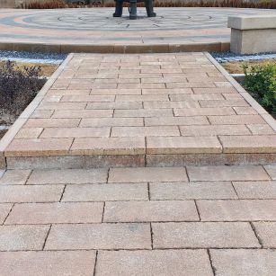 萍乡仿古石铺装效果