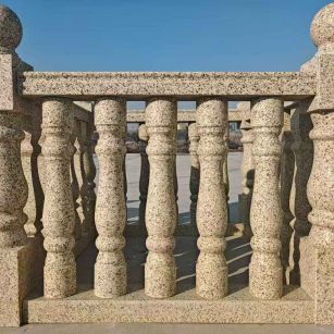 萍乡 黄金麻栏杆（扶手，花瓶柱，将军柱）