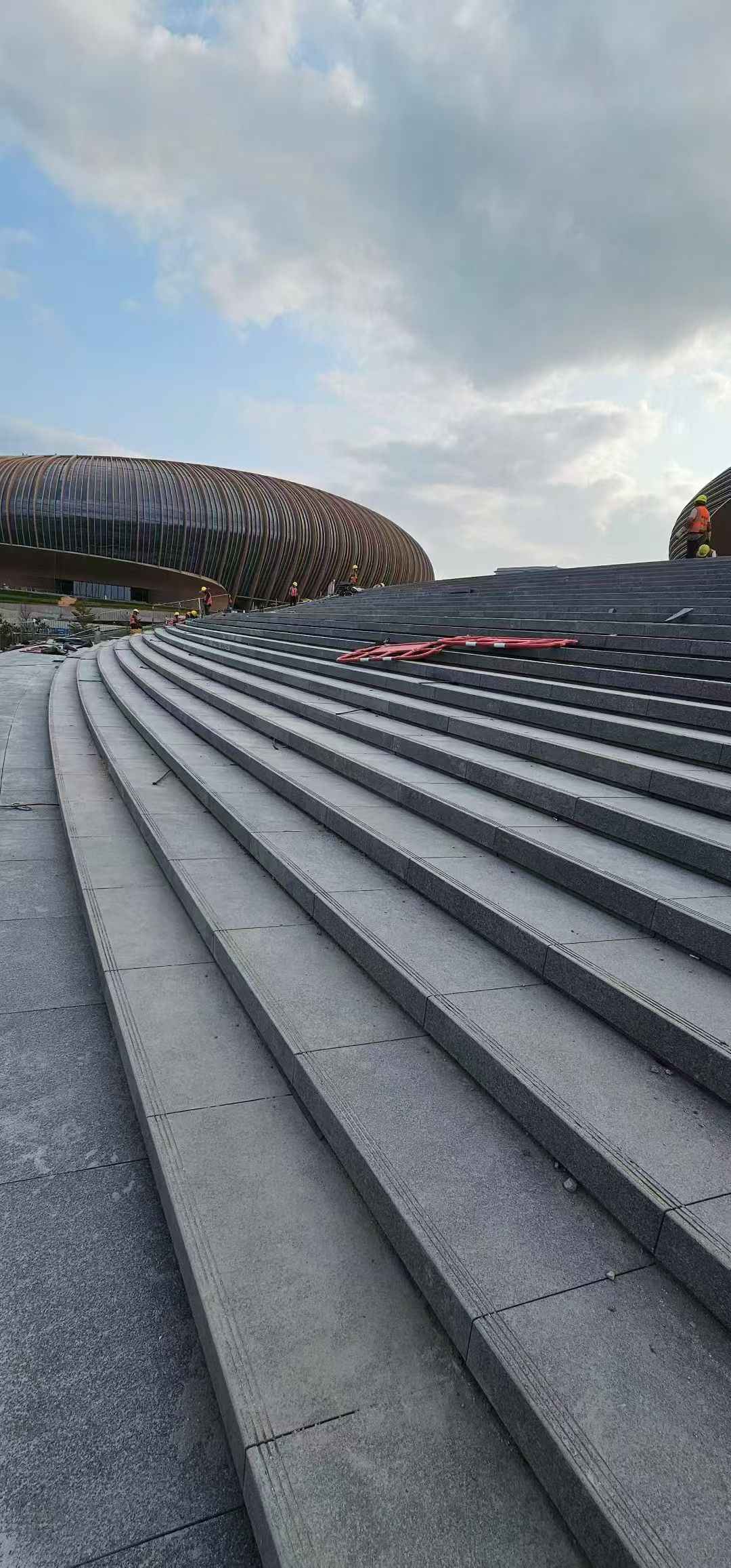 萍乡 弧形整石台阶铺装效果图