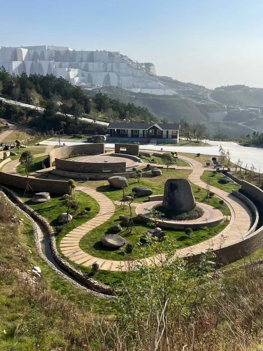 萍乡仿古石铺装整体效果
