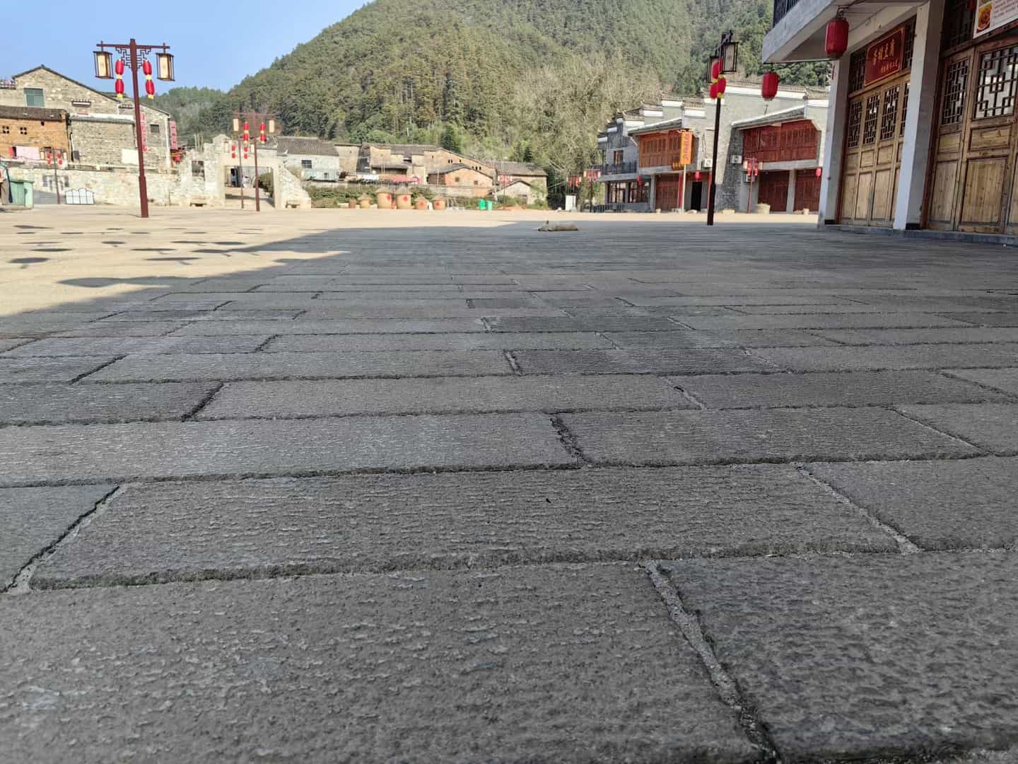 萍乡仿古石铺装效果