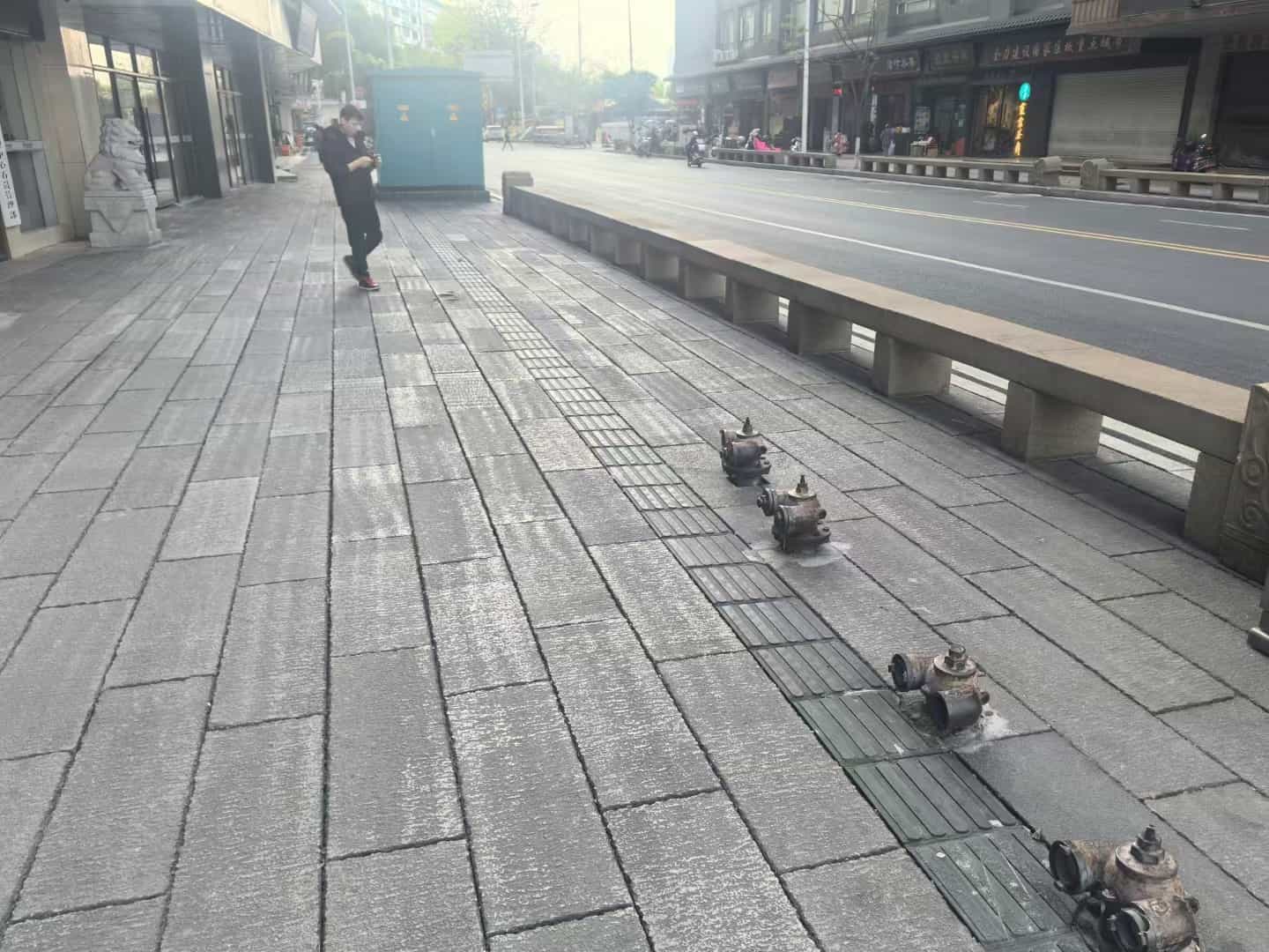 萍乡仿古石铺装效果