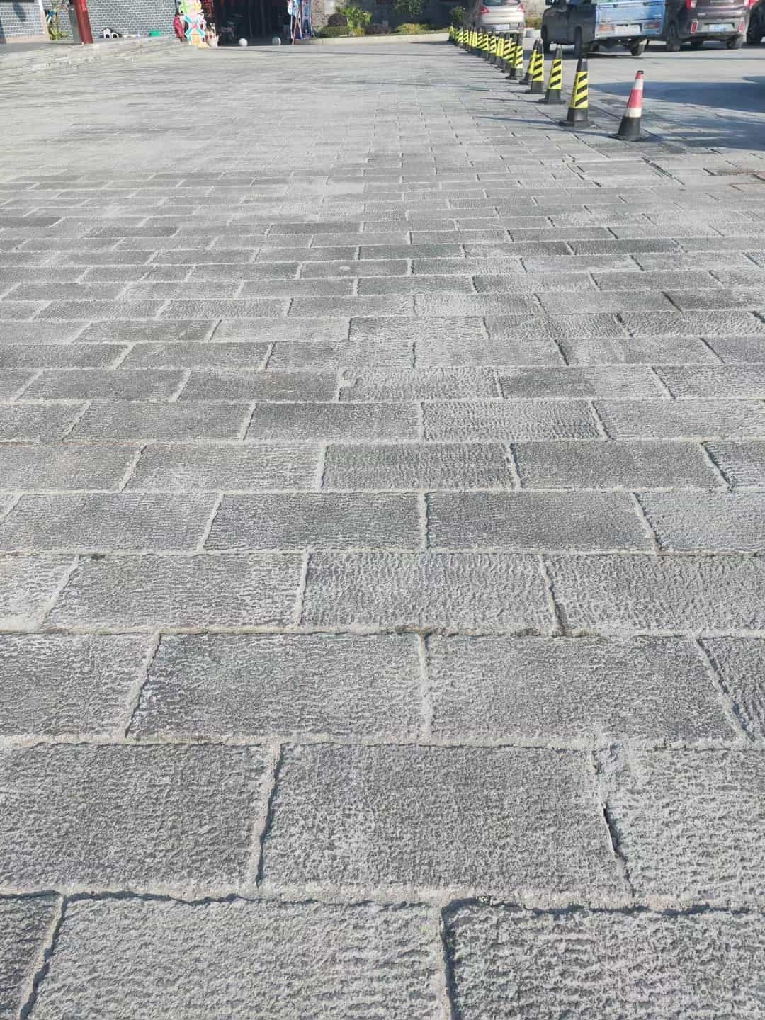 萍乡仿古石铺装效果