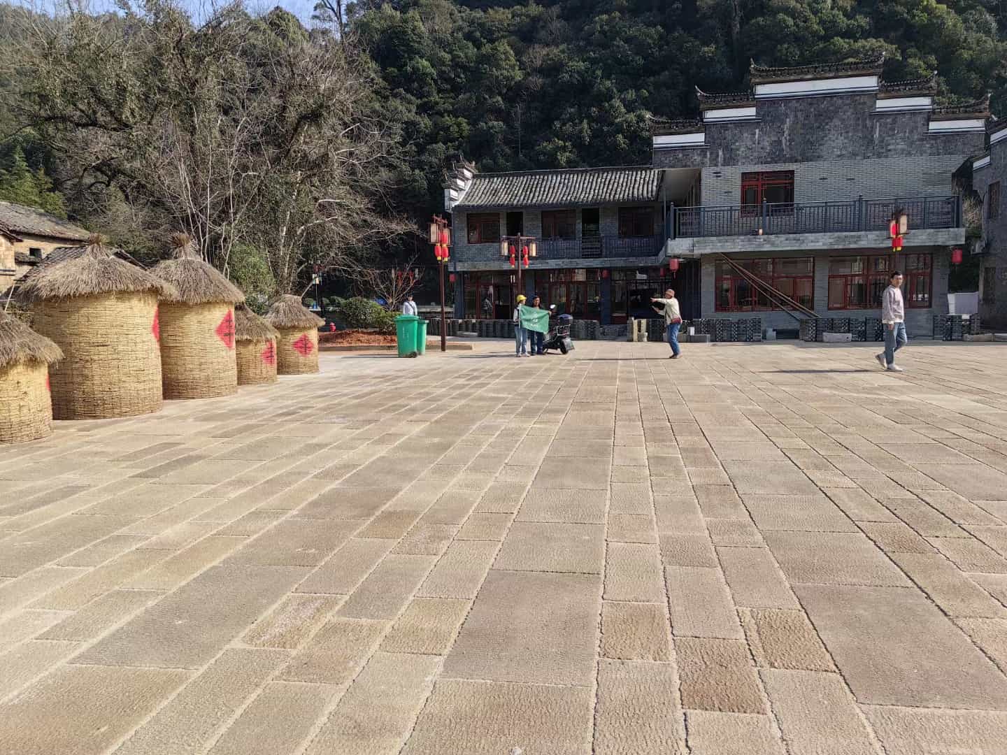 萍乡仿古石铺装效果