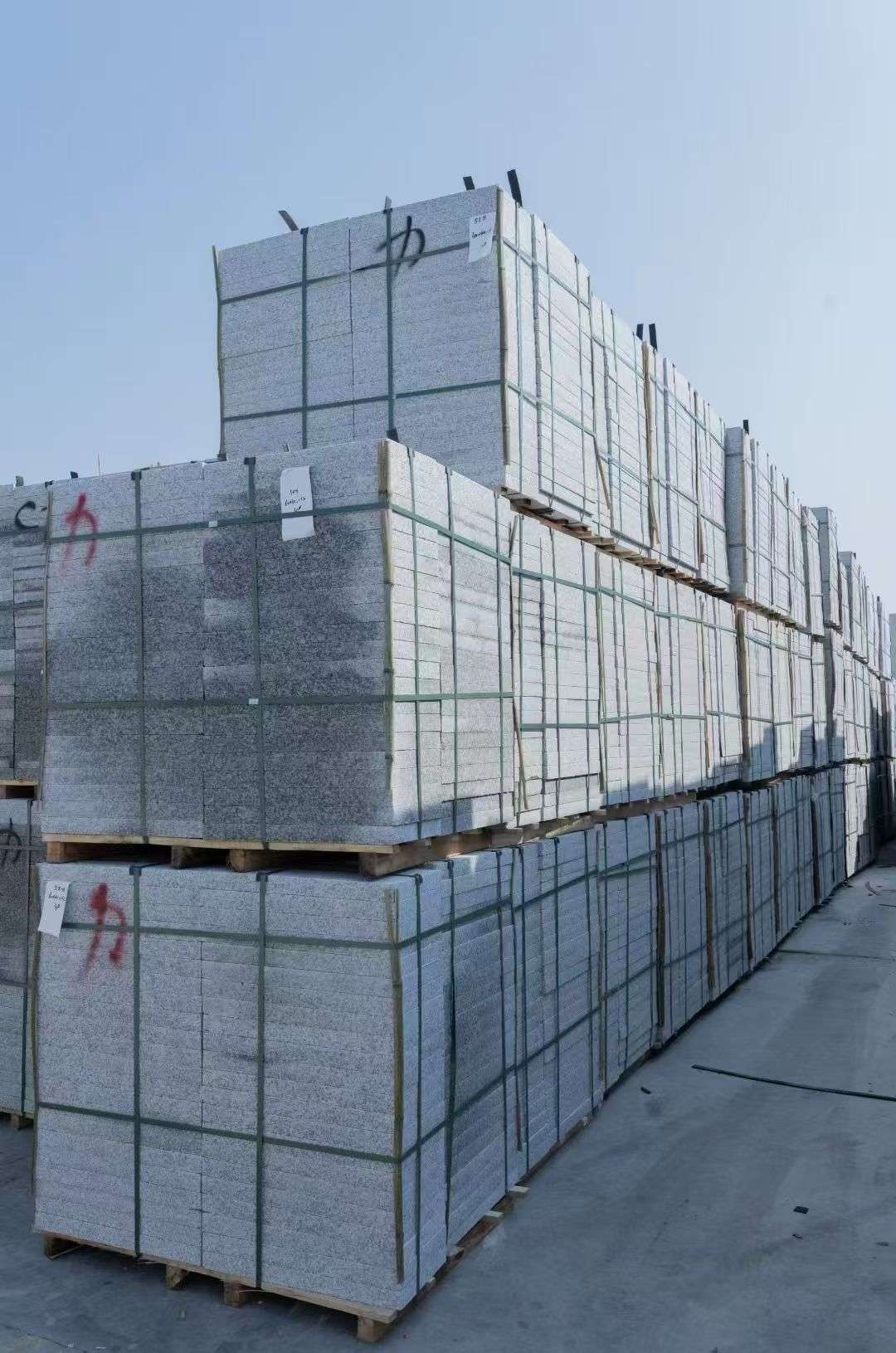 萍乡 芙蓉白、大花白、小白花荔枝面成品地铺石