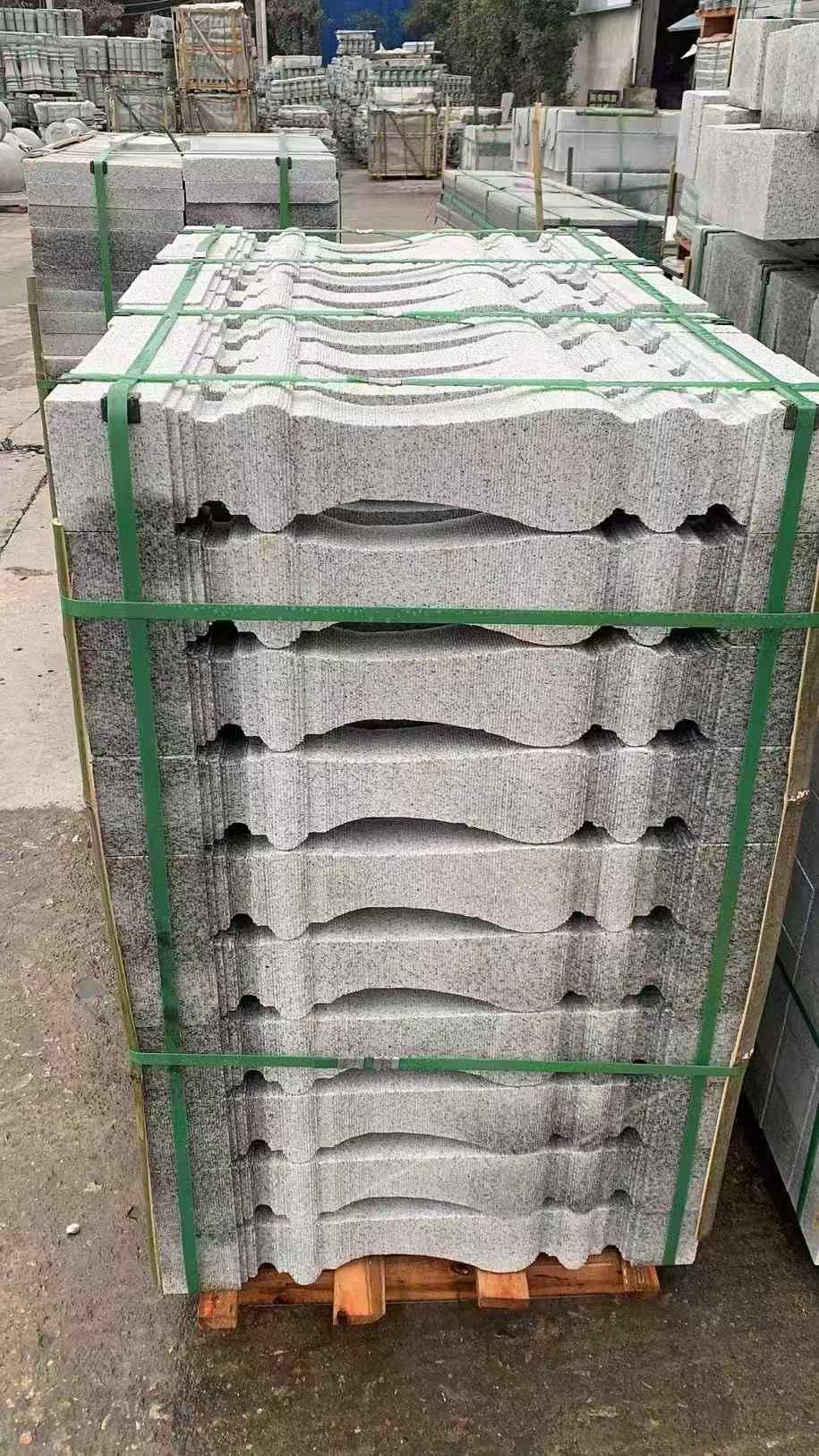 萍乡 芝麻白方形拉丝面，栏杆花瓶柱