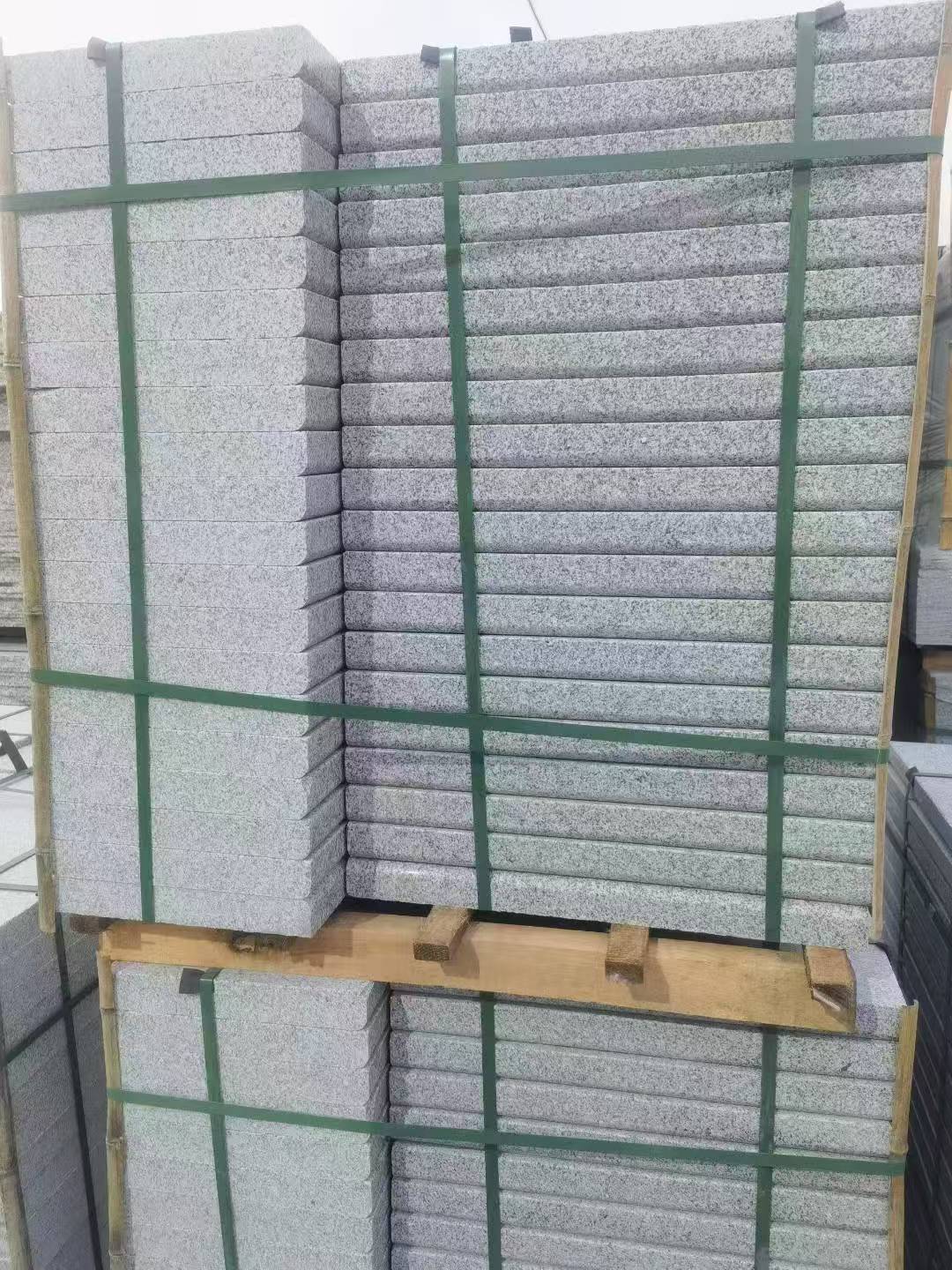 萍乡 5公分芝麻白，倒斜角，室外楼梯踏步