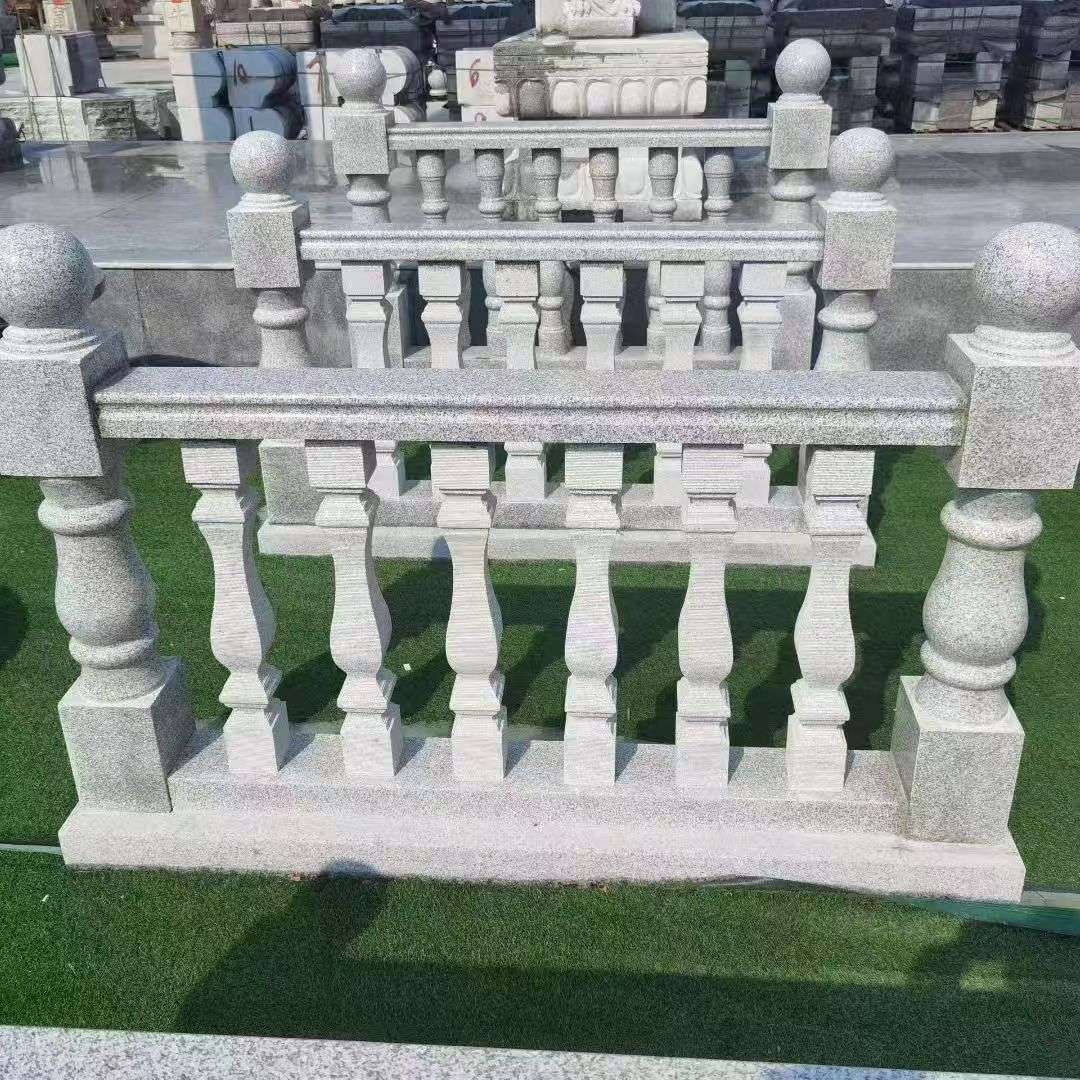 萍乡 别墅石材栏杆特写