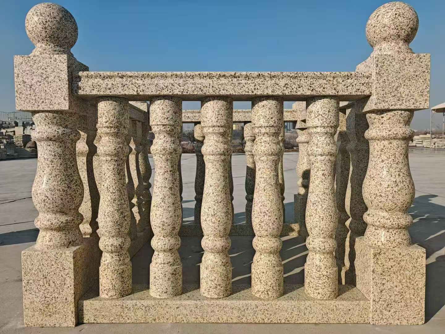 萍乡 黄金麻栏杆（扶手，花瓶柱，将军柱）