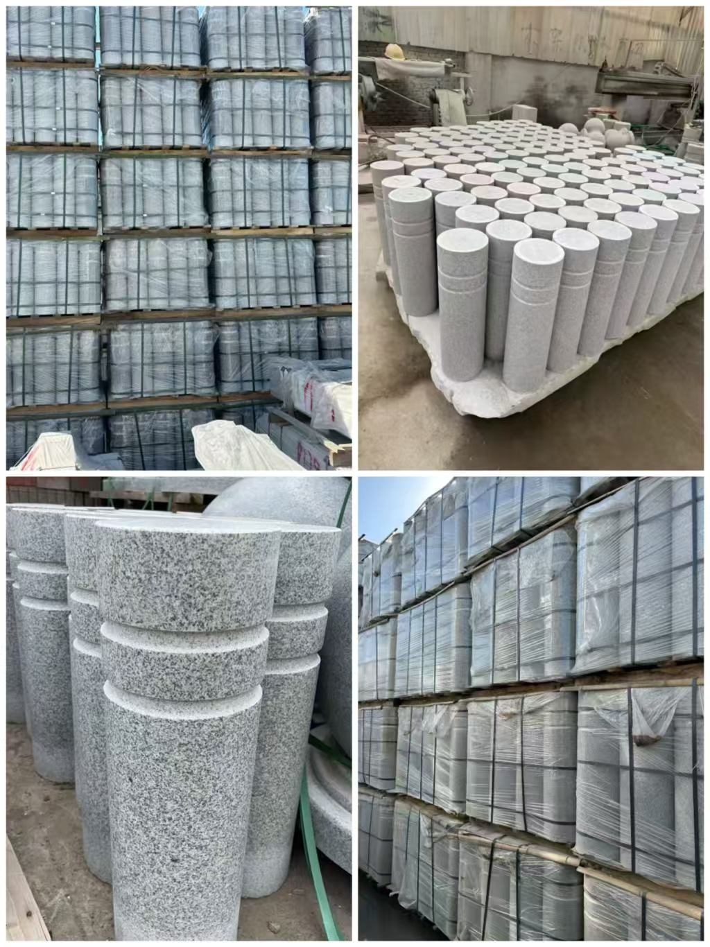 萍乡 芝麻白花岗岩挡车柱、隔离柱多少钱